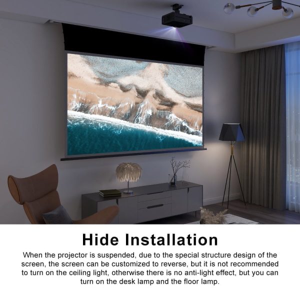 short throw laser projector screen